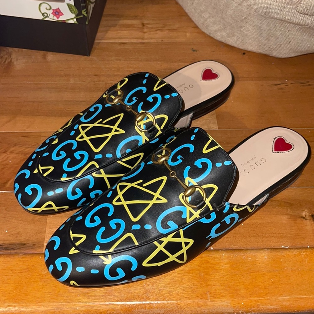 Gucci Apollo st mini gg star mules-